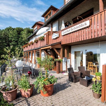 Gasthof Schoenblick Goessweinstein Eksteriør billede